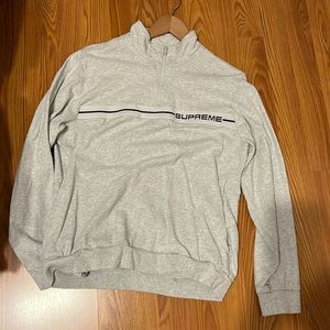 Supreme quarter zip